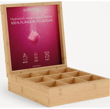 Svačinový box Waterdrop Bambusový box