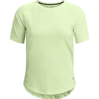Dámské tričko Dámské funkční tričko s krátkým rukávem Under Armour RUSH SS W zelené 1368178-370 - M | UK 1,5 | US 2