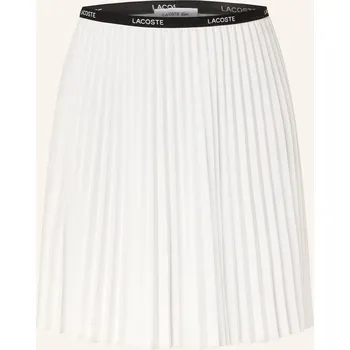 Dámská sukně Lacoste Dámská Plisovaná Sukně, bílá / černá, 42