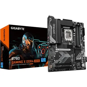 Základní deska GIGABYTE MB Sc LGA1700 B760 GAMING X D4 GEN5, Intel B760, 1xHDMI, 1xDP, 4xDDR4, ATX