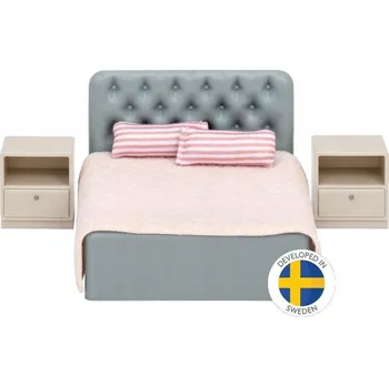 Doplněk pro panenku Základní Sada Ložnice Lundby