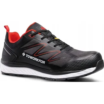 Pracovní obuv ULTRA LEHKÉ PRACOVNÍ BOTY BOZP TOWORKFOR WARM RED S3 SRC VEL. 36
