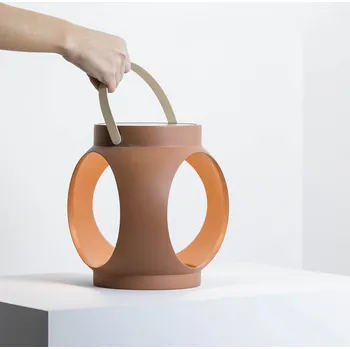 Venkovní osvětlení CANDELA přenosná nabíjecí lampa, terakota - FARO