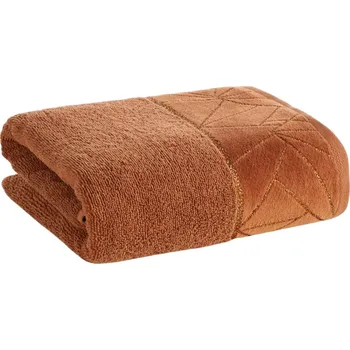 Ručník Bavlněný ručník Cleo 50x90 cm cihlově oranžový