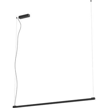 Redo Závěsné LED lineární svítidlo CRISP 41W, š. 146 cm, stmívatelné Barva: Černá, Barva světla: 2700K