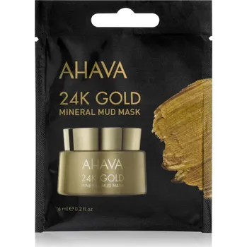 Ahava Mineral Mud 24K Gold minerální bahenní maska s 24karátovým zlatem 6 ml
