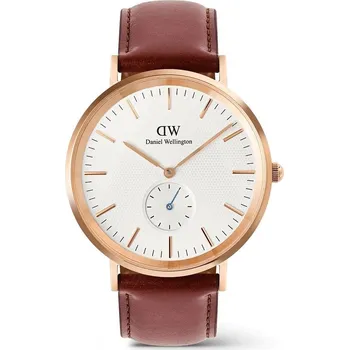 Hodinky Hodinky unisex Daniel Wellington Classic Multi-Eye St Mawes Off-white Sunray Rose Gold DW00100871