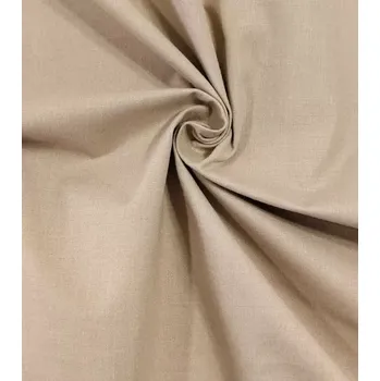 Metráž látka jednobarevná světle hnědá | RTex