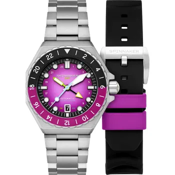 Hodinky Hodinky Spinnaker Dumas GMT Automatic Gift Set SP-5119-66