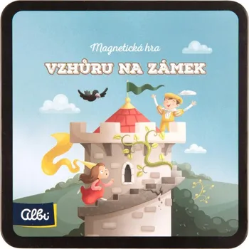 Albi HRA Vzhůru na zámek magnetická (společenská hra)