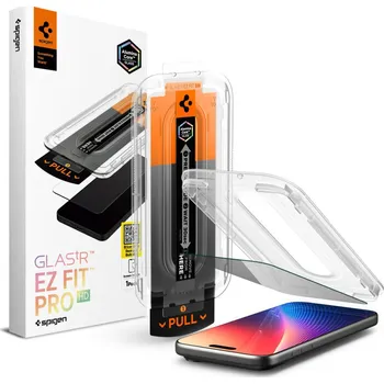 Spigen - Glas.tR EZ-FIT Pro - iPhone 17 Pro - Ochrana osobních údajů