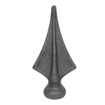 Příslušenství pro plot KOVIAN, s.r.o. Hrot 110 x 50 mm, podstavec ø 24 mm