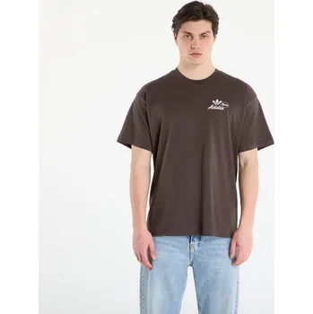 Pánské tričko Tričko adidas Vintage Records Graphic T-shirt Shadow Olive M