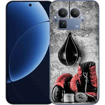 Boxovací pytel Gelový kryt mmCase na Realme GT 8 Pro - boxovací pytel a rukavice