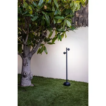 Venkovní osvětlení BROT 900 sloupková lampa, černá - FARO