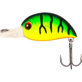 Nástraha Wobler Mikado Shimmy DR 3cm 3,3gr Fire Tiger Plovoucí