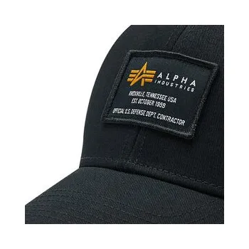 Kšiltovka Kšiltovka Alpha Industries Crew Camp 128934 Černá OS