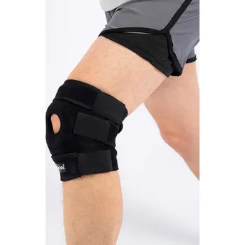 Prodyšná kolenní ortéza | bandáž - Černý