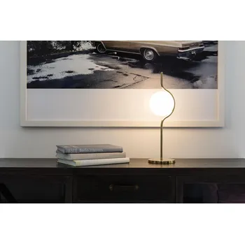 Lampička LE VITA zlatá stolní lampa stmívatelná - FARO