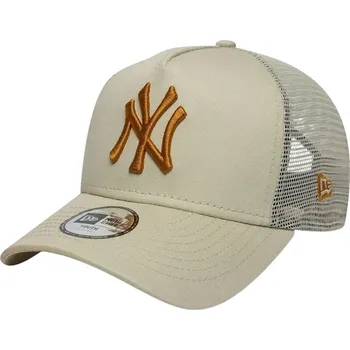 Kšiltovka kšiltovka New Era 9FO AF Lge Trucker MLB Los Angeles Dodgers Youth - Stone/Copper junior size