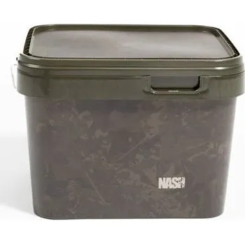 Kbelík na Krmivo Nash Spot On Rectangular Bucket Camo 10L