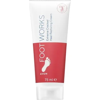 Avon Foot Works Extreme Cracked regenerační krém na popraskaná chodidla 75 ml