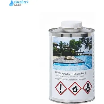 AVFol - tekutá PVC fólie - Modrá, 1kg