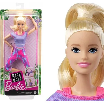 Panenka Mattel Barbie Made to Move Panenka v šatech