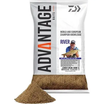 Návnadová surovina Krmítková Směs DAIWA ADVANTAGE Groundbait River 1kg