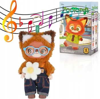 plyšák Plyšák přívěsek na klíče ZVÍŘETOPIE ZOOTOPIA INTERAKTIVNÍ ZPÍVAJÍCÍ