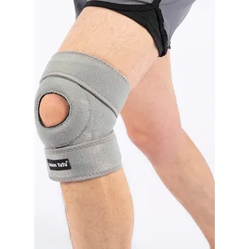 Prodyšná kolenní ortéza | bandáž - Šedá