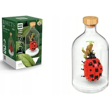 ostatní stavebnice Stavebnice hmyzu v láhvi beruška