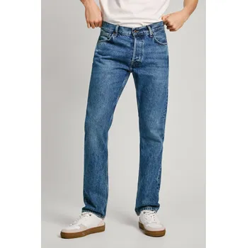 Pánské džíny Pepe Jeans Pánské džíny STRAIGHT JEANS Barva: denim (odpovídá obrázku), Velikost: W33 L34