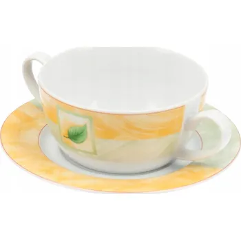 Šálek na vývar s podšálkem 300 ml, Nadia, Lubiana 0495