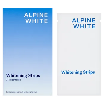 Přípravek na bělení zubů Alpine White bělicí pásky na zuby, 7x2 ks