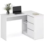 Halmar psací stůl BEGA barevné varianty: bílá