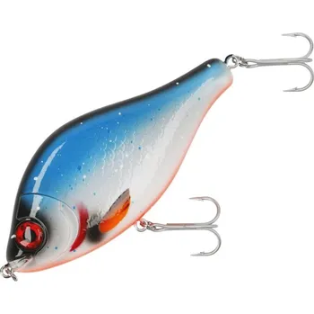 Umělá nástraha Wobler Mikado MFT Jerk - 10cm Blue Roach Neutrální