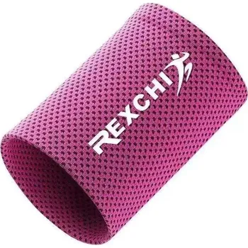 Elastická bandáž pro ochranu zápěstí | návlek - Růžově červená , 13–17 cm