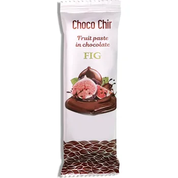 Sušené ovoce Fíkové pastilky v čokoladové glazuře 30g