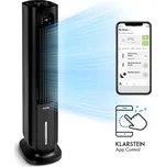 Klarstein Polar Tower Smart, ventilátor, ochlazovač vzduchu, 7 l, 85 W, dálkové ovládání, 5x chladicí box 224405262