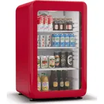 Klarstein Audrey Evo lednice na nápoje, Retro design, skleněné dveře, 113 l, EEK C 234982546