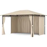 Blumfeldt Mondo 3x4 altán s kovovým rámem a 4 bočními stěnami 218487406