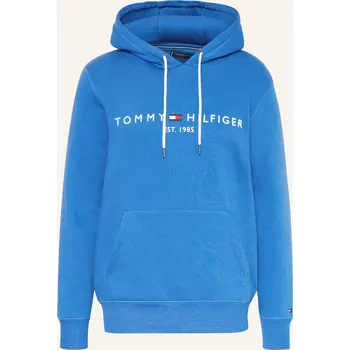 Pánská mikina Tommy Hilfiger Pánská Mikina S Kapucí, modrá, XXL