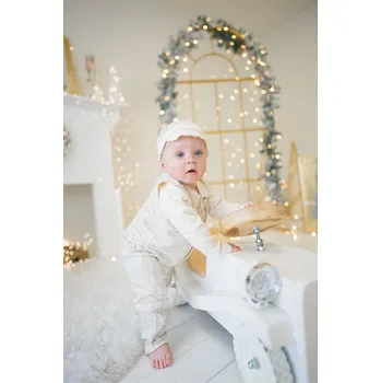 Kojenecká souprava kitikate SLAVNOSTNÍ CHLAPECKÝ SET_S13989 Velikost: 0 - 1 MĚSÍC