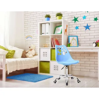 Kancelářská židle eHokery 4904060400298 modrá