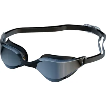 Plavecké brýle Profesionální plavecké brýle silikonové Ochrana proti zamlžování ergonomický tvar těsnící sportovní brýle na plavání černá