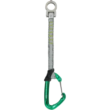 smyčka Climbing Technology Ice Hook - Fly Weight Barva: Zelená, Velikost: 17