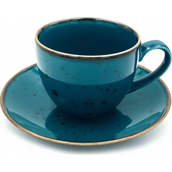 Hliníkový hrnek Bogucice Laguna Šálek s podšálkem 300 ml