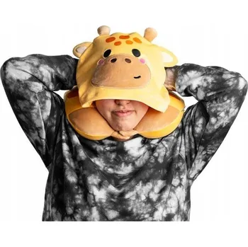 Polštář Polštář polštář s kapucí - Žirafa Raffi - Hoodeazzz Adoramals