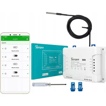 IP kamera WIFI SENZOR TEPLOTY TERMOSTAT SONOFF 4CH + SUPLA SENZOR DS18B20 1x5m